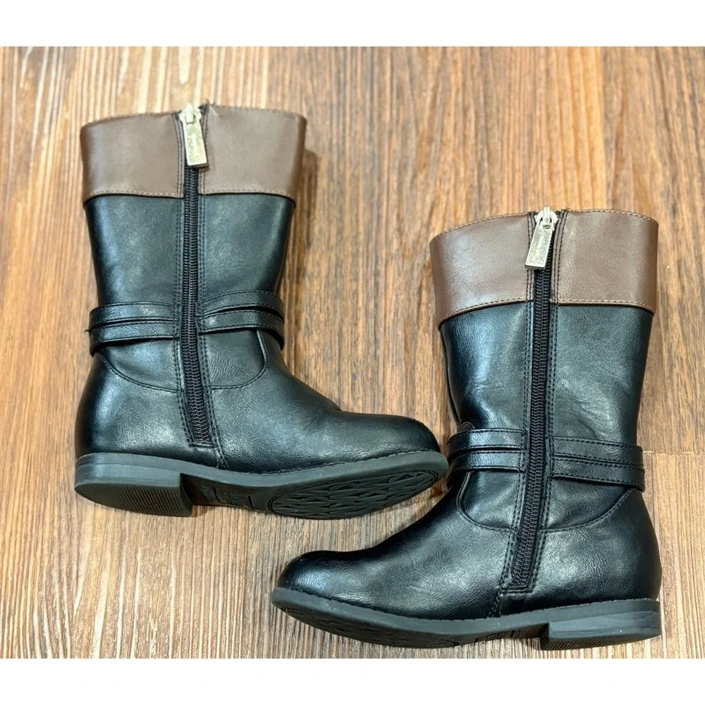 Michael Kors Boots Black‎ Brown Girls Size 9